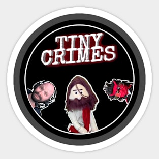 Tiny Crimes Logo No.1 Sticker
